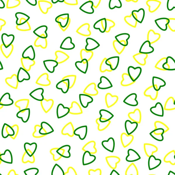 Simple Hearts Seamless Pattern Endless Chaotic Texture Made Tiny Heart — стоковое фото