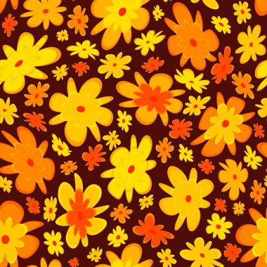 Minyatür çiçek desenli modaya uygun kumaş deseni. Modeller rastgele dizayn ediliyor. Motifler moda baskıları için zarif şablon. Moda, tekstil, kumaş, hediye paketi kağıdı için iyi..