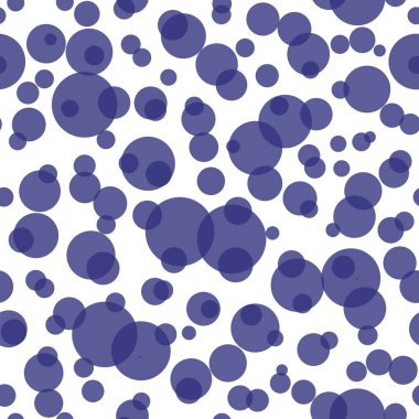 Tek renkli balolarla soyut ve pürüzsüz desenler. Arka plan soyutlaması için üstüste binen noktalar. Polka noktaları süslemesi. Davetiye, poster, kart, el ilanı, afiş, tekstil, kumaş için iyi..