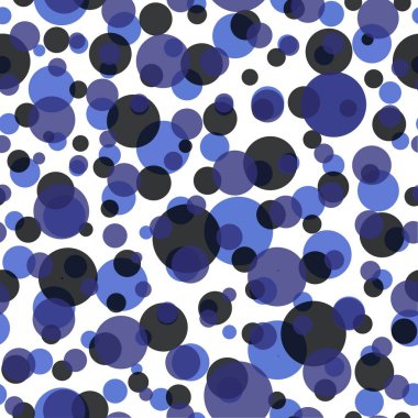 Renkli toplarla soyut ve pürüzsüz desenler. Arka plan soyutlaması için üstüste binen renkli noktalar. Polka noktaları süslemesi. Davetiye, poster, kart, el ilanı, afiş, tekstil, kumaş için iyi..