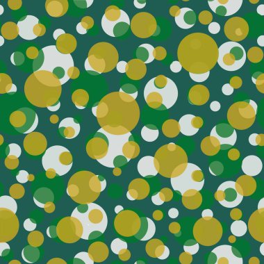 Renkli toplarla soyut ve pürüzsüz desenler. Arka plan soyutlaması için üstüste binen renkli noktalar. Polka noktaları süslemesi. Davetiye, poster, kart, el ilanı, afiş, tekstil, kumaş için iyi..