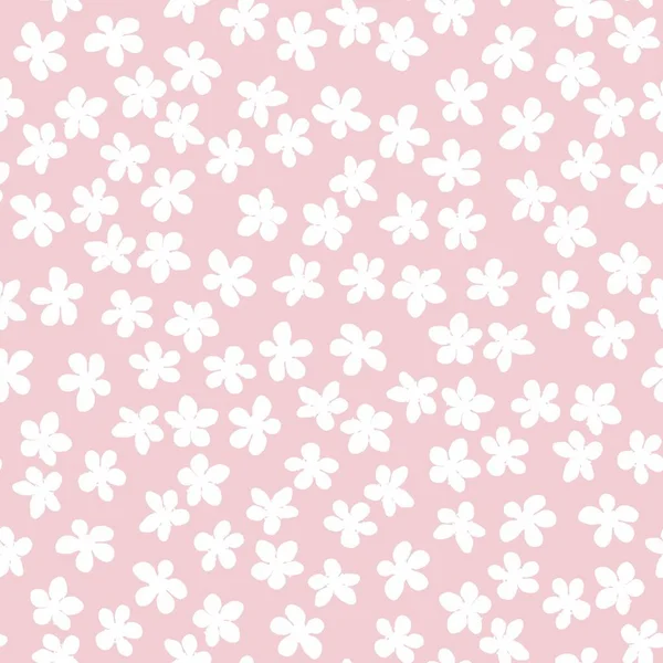 Motif Sans Couture Avec Fleur Sakura Cerise Japonaise Pour Tissu — Photo