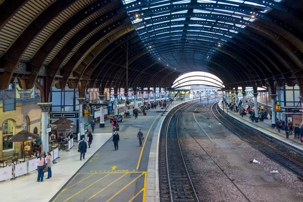 England York Train Station — Stock Photo, Image