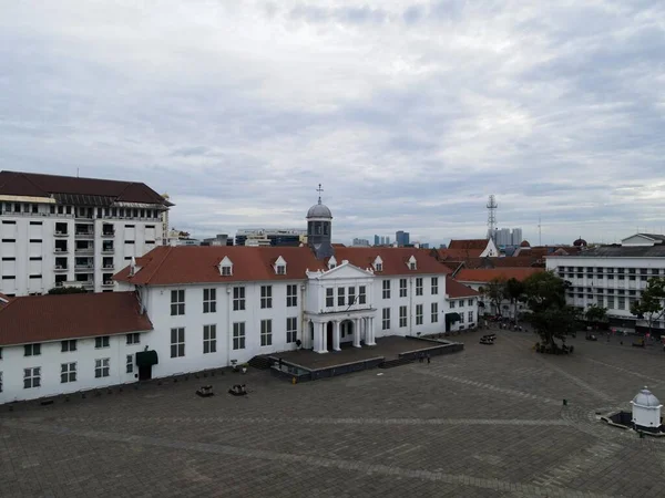 Вид Повітря Музей Фатахили Старому Місті Джакарті Індонезія Джакарта Цитайскейп — стокове фото