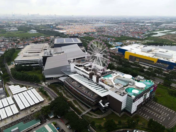 Vue Aérienne Mall Aeon Jakarta Garden City Aeon Est Grand — Photo