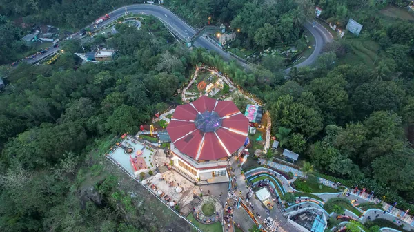 Vue Aérienne Heha Ocean View Une Nouvelle Attraction Touristique Gunung — Photo