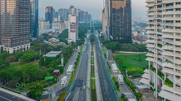 Asya Nın Gayrimenkul Ticareti Konsepti Panoramik Modern Şehir Manzarası Gündoğumu — Stok fotoğraf