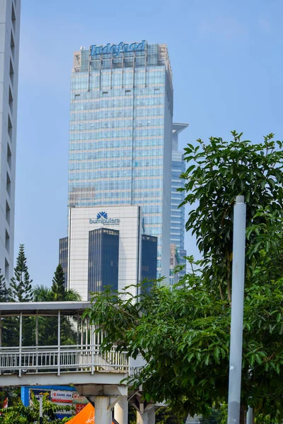 Edificio Jakarta Capitale Città Più Grande Indonesia Jakarta Indonesia Agosto — Foto Stock