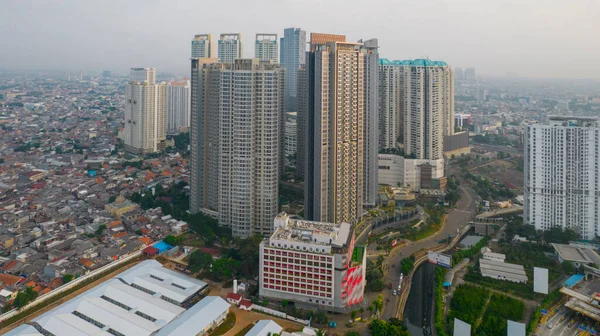 Veduta Aerea Taman Anggrek Più Grande Centro Commerciale Appartamento Jakarta — Foto Stock