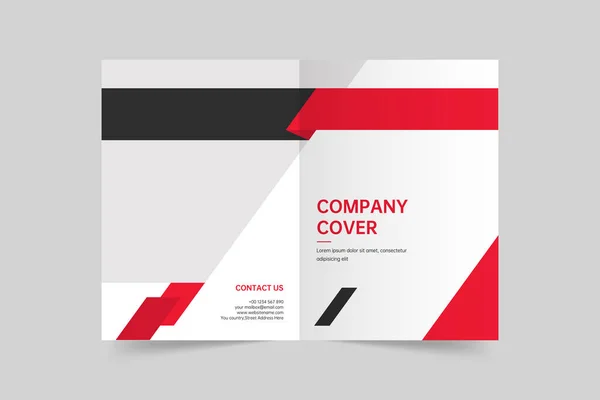 Creative Brochure Cover Vector Template — Stockový vektor