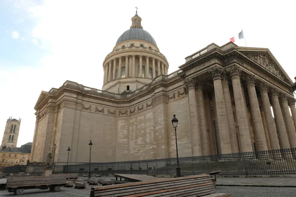 Paryż Francja Grudnia 2020 Zabytkowy Pomnik Kościół Panteonu Nekropolia Xviii — Zdjęcie stockowe