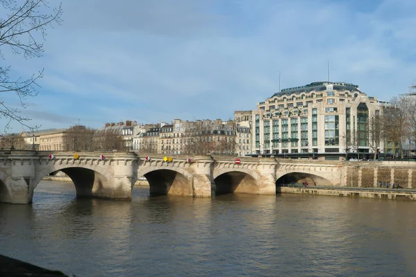 Paris Frankreich Dezember 2020 Blick Auf Das Berühmte Gebäude Der — Stockfoto