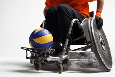 Sport for the disabled clipart