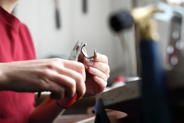 Handmade jewelry created. — Stock Photo, Image