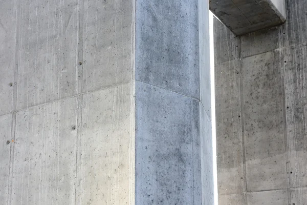 During construction, concrete architectural element — Stock Photo, Image