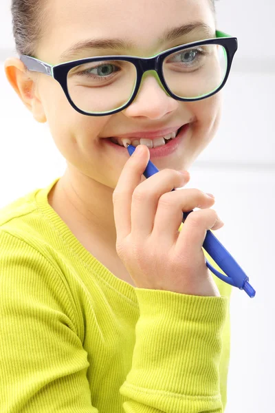 Glimlach van een kind — Stockfoto