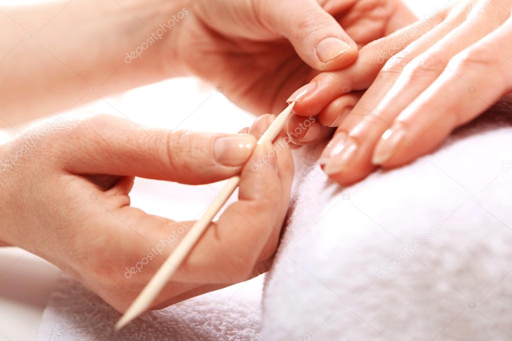 Healthy, well groomed nails, natural beauty