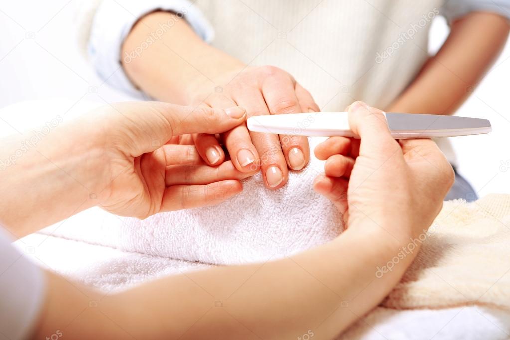 Косметик, лечение парафином для рук стоковая фотография