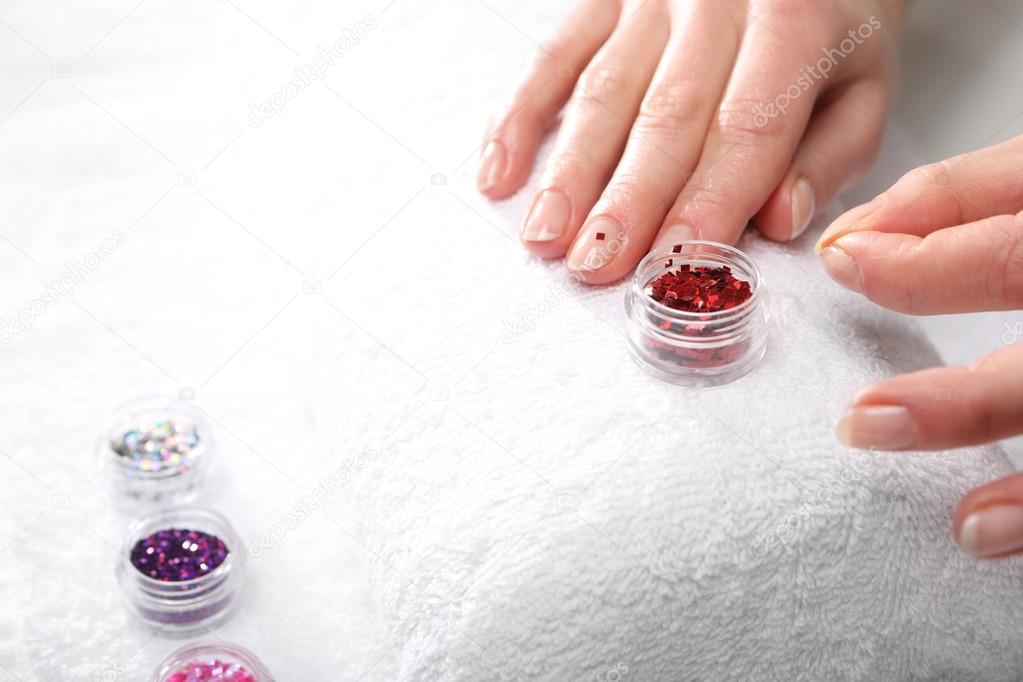 Decorations of nails