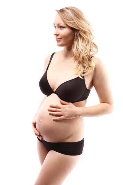 Happy pregnant woman — Stock Photo, Image