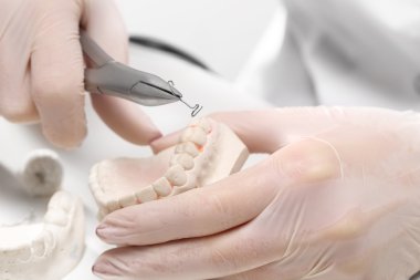 Ortodontist ortodontik kemer teller virajlı
