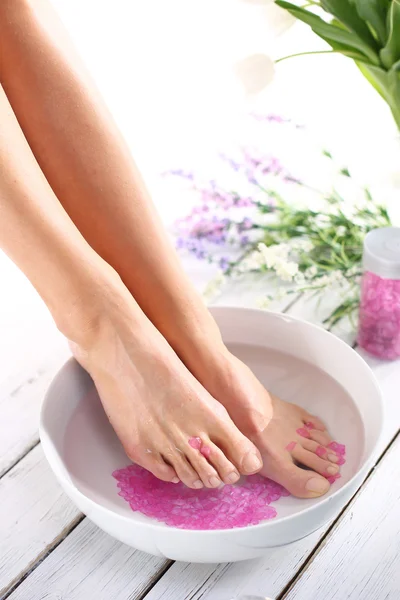 Home foot care — Stock Photo, Image