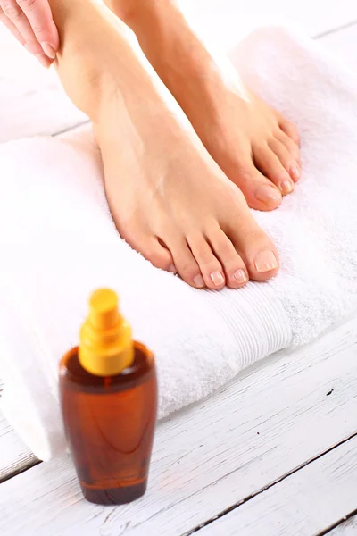 Prepare feet before the summer — Stock Photo, Image