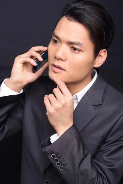 Director of talking on the phone — Stock Photo, Image