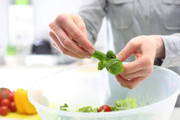 Kleurrijke dieet, gezond fruit salade — Stockfoto