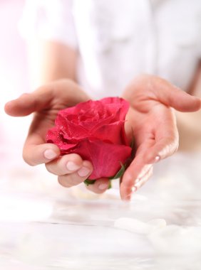 Manikür, gül manikür