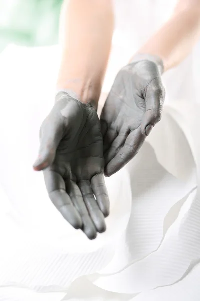 Hausgemachte Behandlungen für schöne Hände — Stockfoto