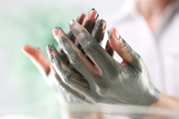 Treatment for hands — Stock Photo, Image