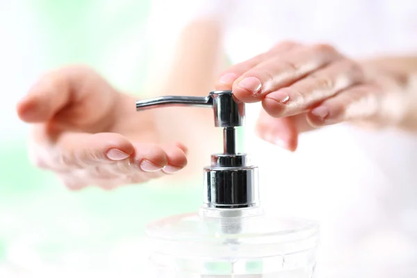 Recuerden lavarse las manos. — Foto de Stock