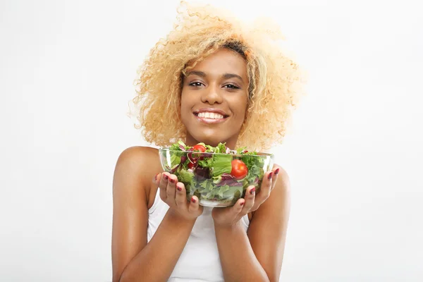 Une alimentation saine, salade de légumes — Photo