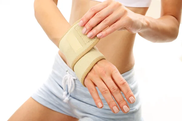 Compression joint stabilizer hand — Stockfoto