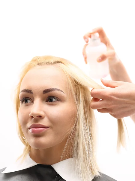 Treatment hairdresser — Stock Fotó