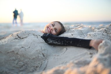 Beach, neşe ve eğlence.