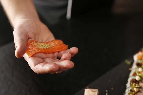 Formação de sushi — Fotografia de Stock