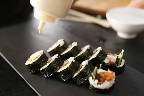 Menù di sushi — Foto Stock