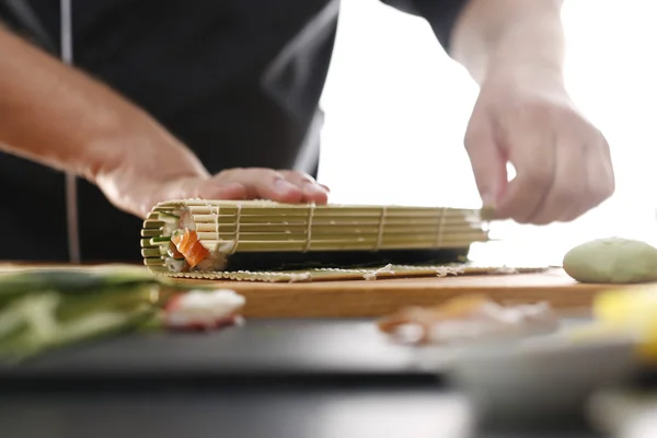 Jak przygotować sushi? — Zdjęcie stockowe