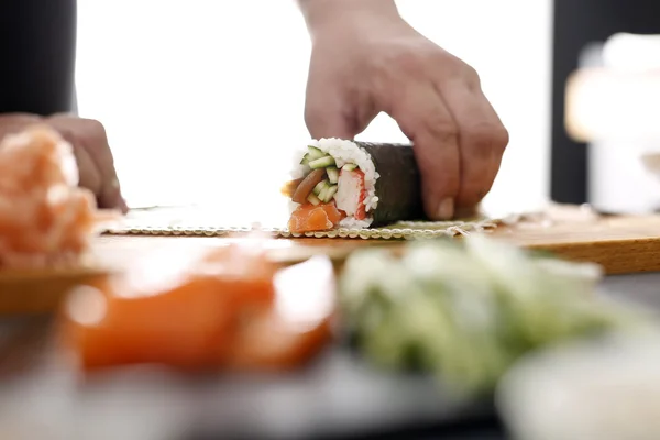 Tekercs Sushi — Stock Fotó