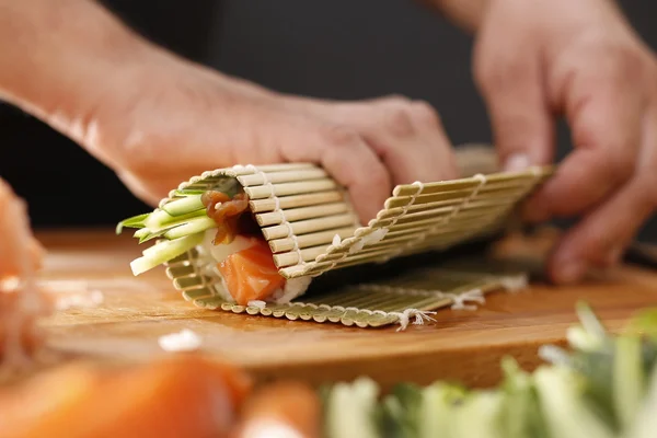 Sushi redondeado — Foto de Stock