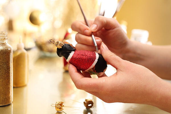 Ручная работа, рождественские украшения
