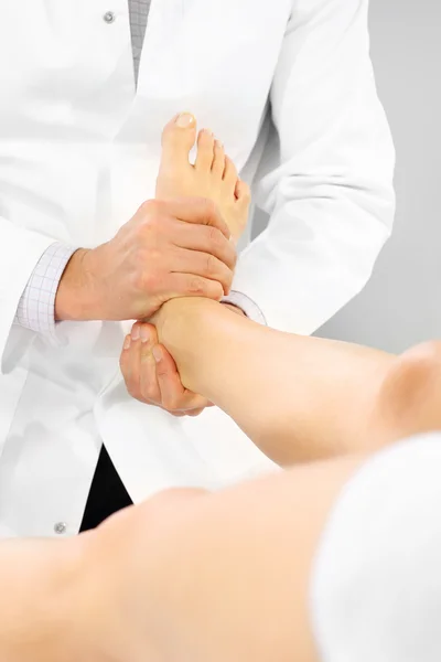 Acupressure, εναλλακτική ιατρική, — Φωτογραφία Αρχείου