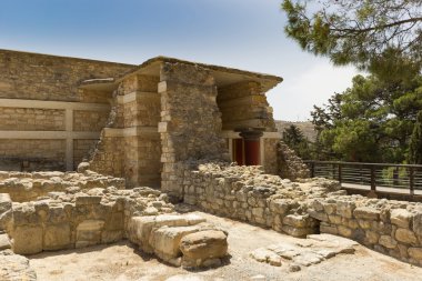 Knossos Sarayı, Crete, Yunanistan