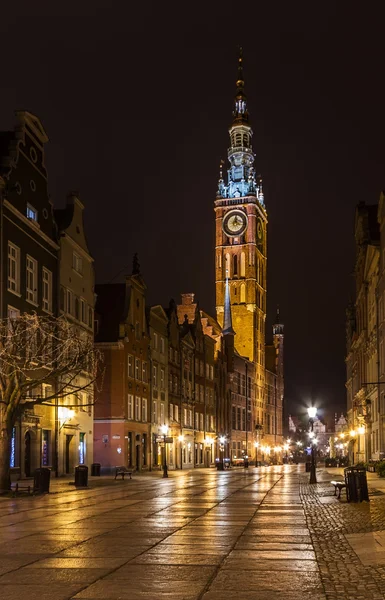 A Câmara Municipal de Gdansk — Fotografia de Stock