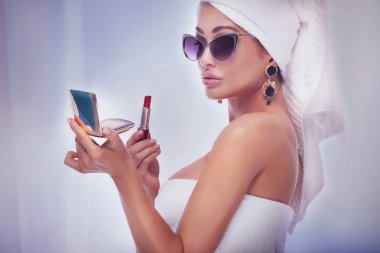 Zarif güzellik makyaj.