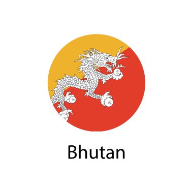 Bhutan vektör bayrağı
