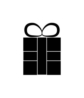 Vektör Hediye Kutusu Basit illüstrasyon