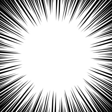 Komik hız radyan arkaplanı